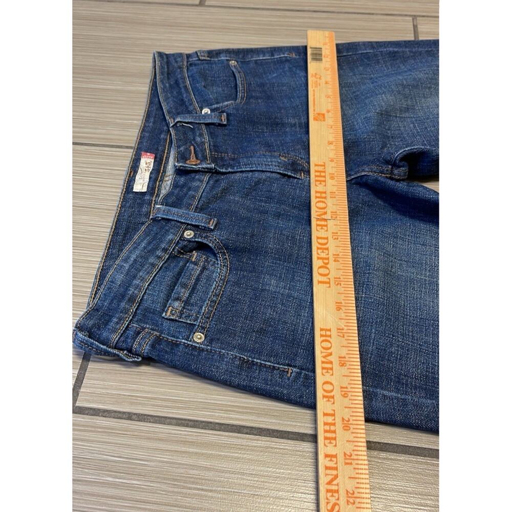 Y2K Indie Sleaze Levi's 545 Low Bootcut Jeans Size 10 Medium Wash Denim 2000s - Picture 7 of 10